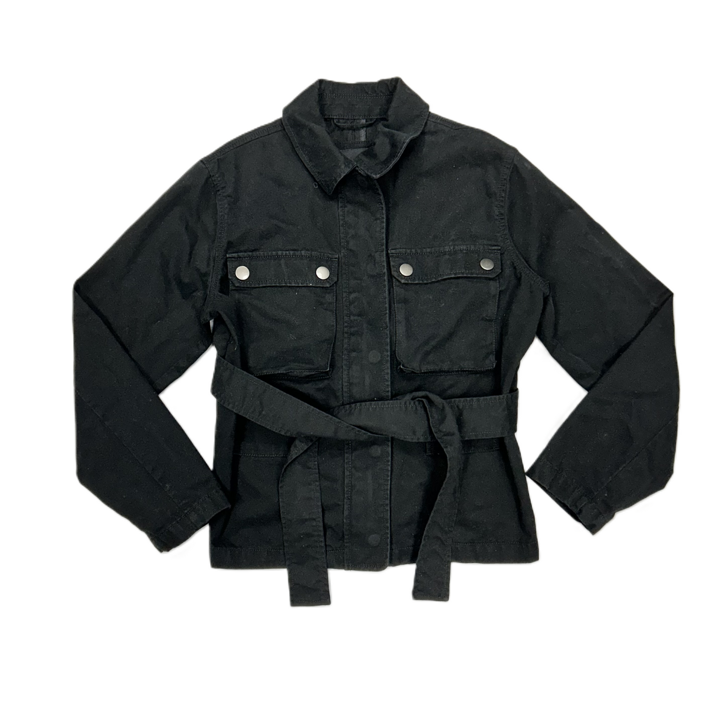 Jacket Utility By Banana Republic In Black, Size: Xs