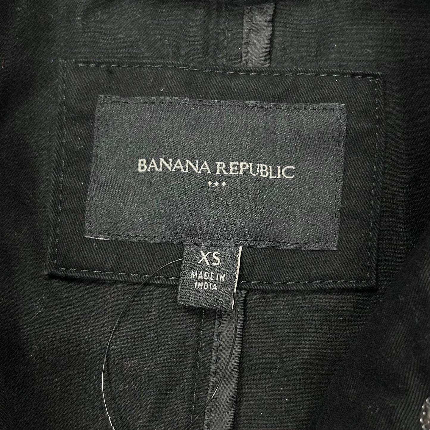 Jacket Utility By Banana Republic In Black, Size: Xs