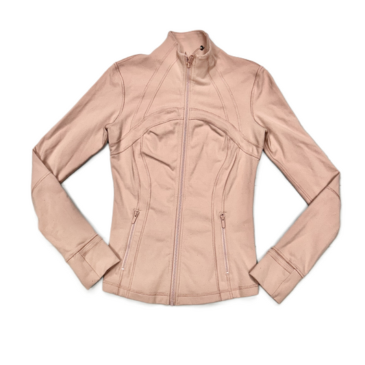 Athletic Jacket By Lululemon In Pink, Size: S