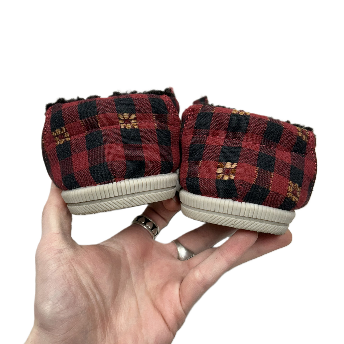 Shoes Flats By Rocket Dogs In Plaid Pattern, Size: 9.5