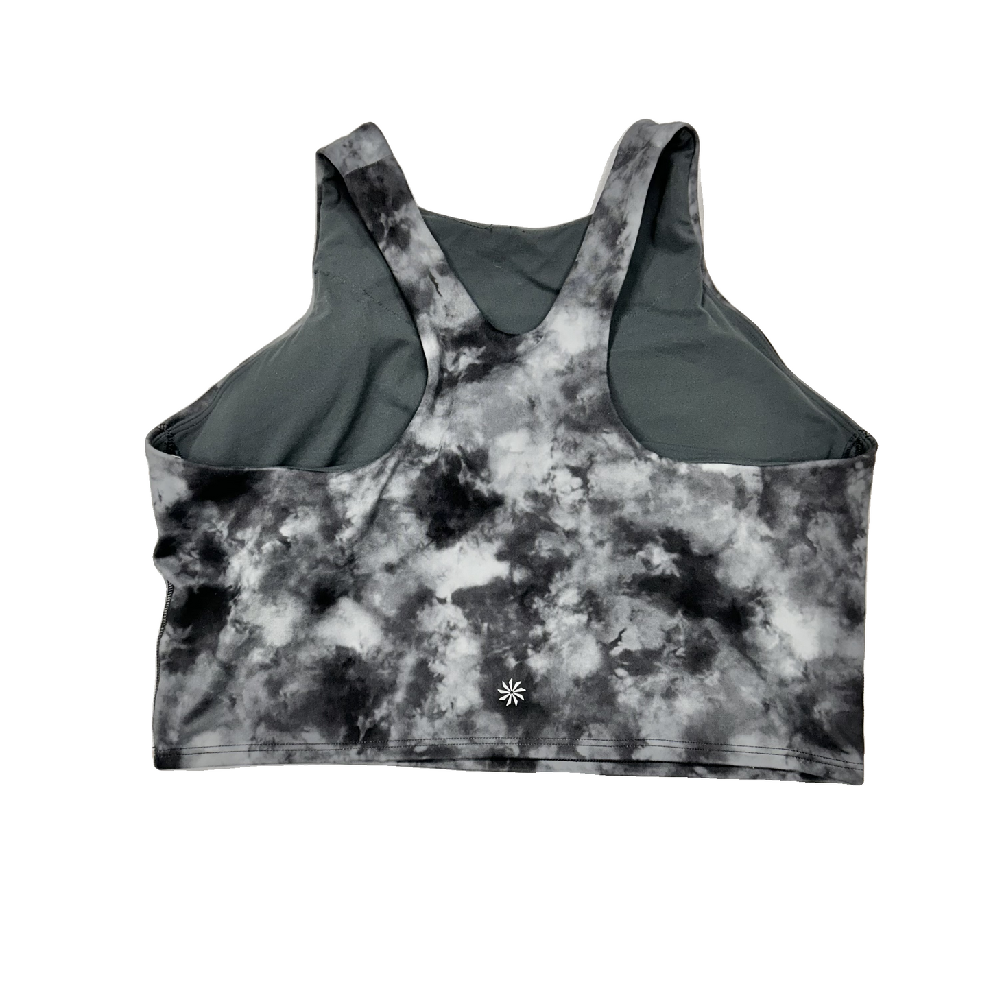 Athletic Bra By Athleta In Tie Dye Print, Size: L