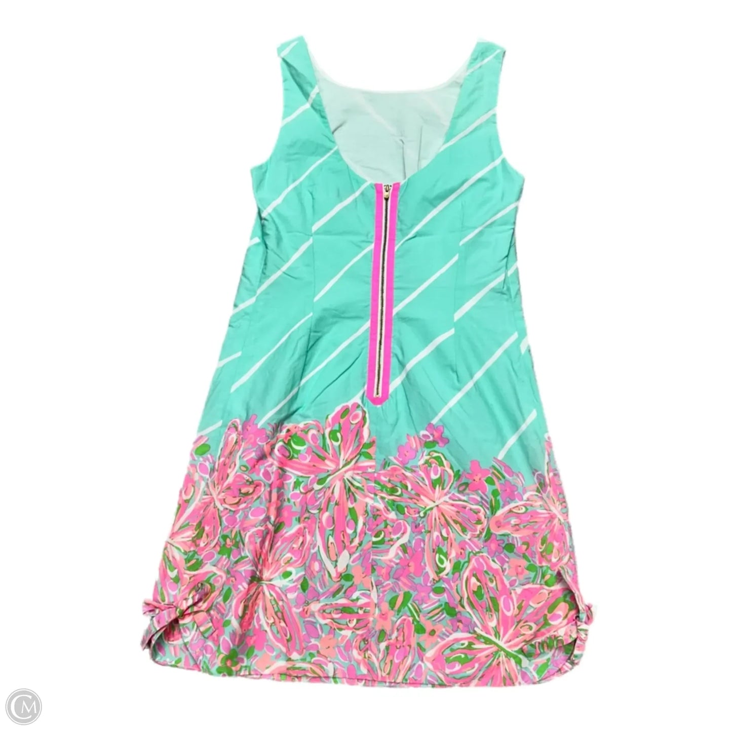 Dress Designer By Lilly Pulitzer In Aqua, Size: 4