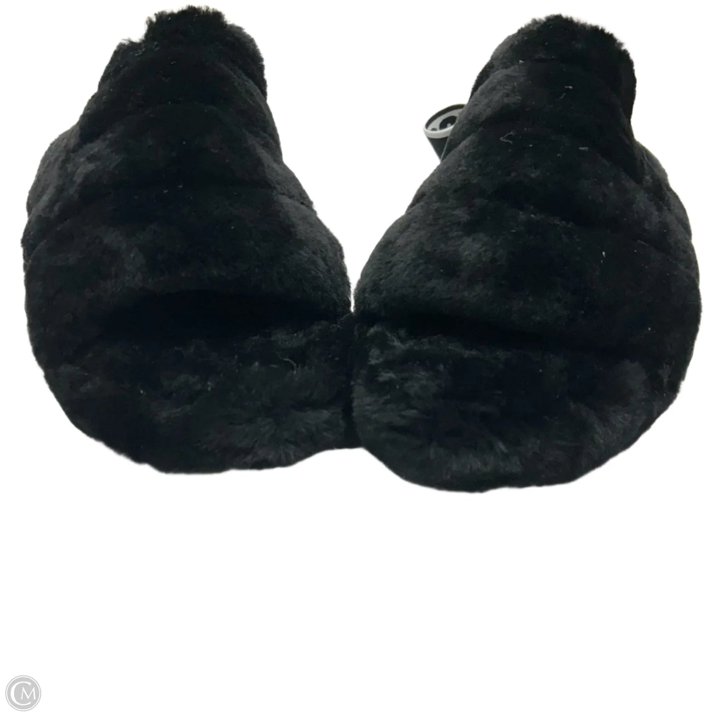 Slippers Designer By Ugg In Black, Size: 10