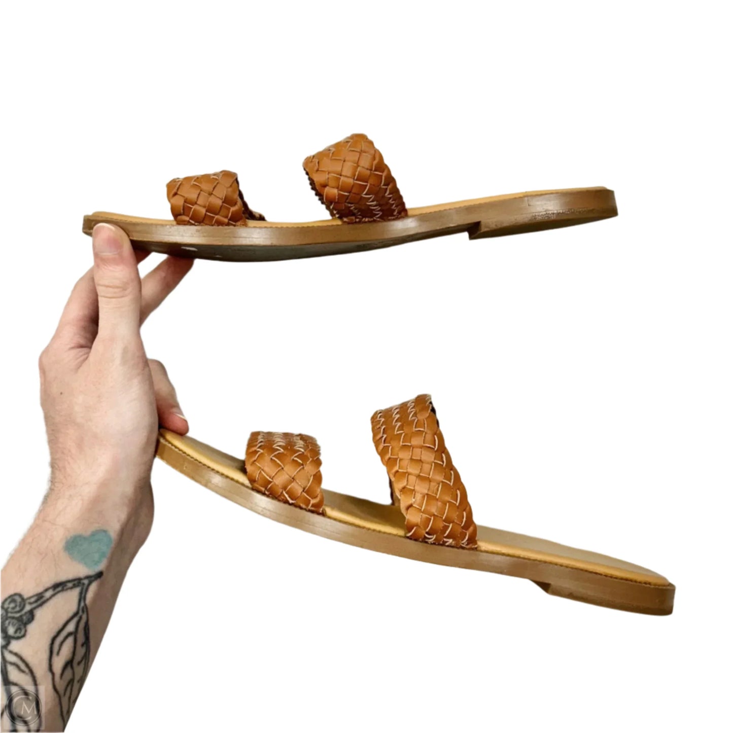 Sandals Flats By Madewell In Brown, Size: 6