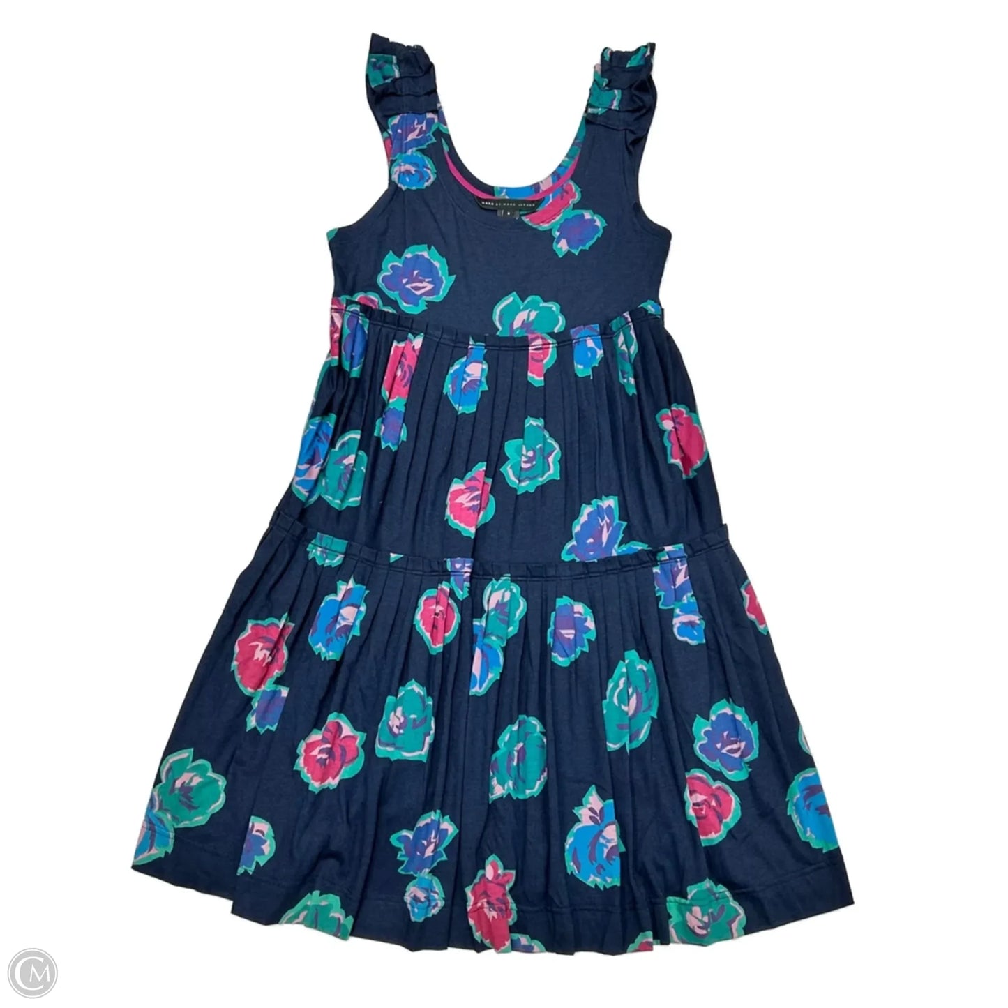 Dress Designer By Marc By Marc Jacobs In Blue & Purple, Size: S