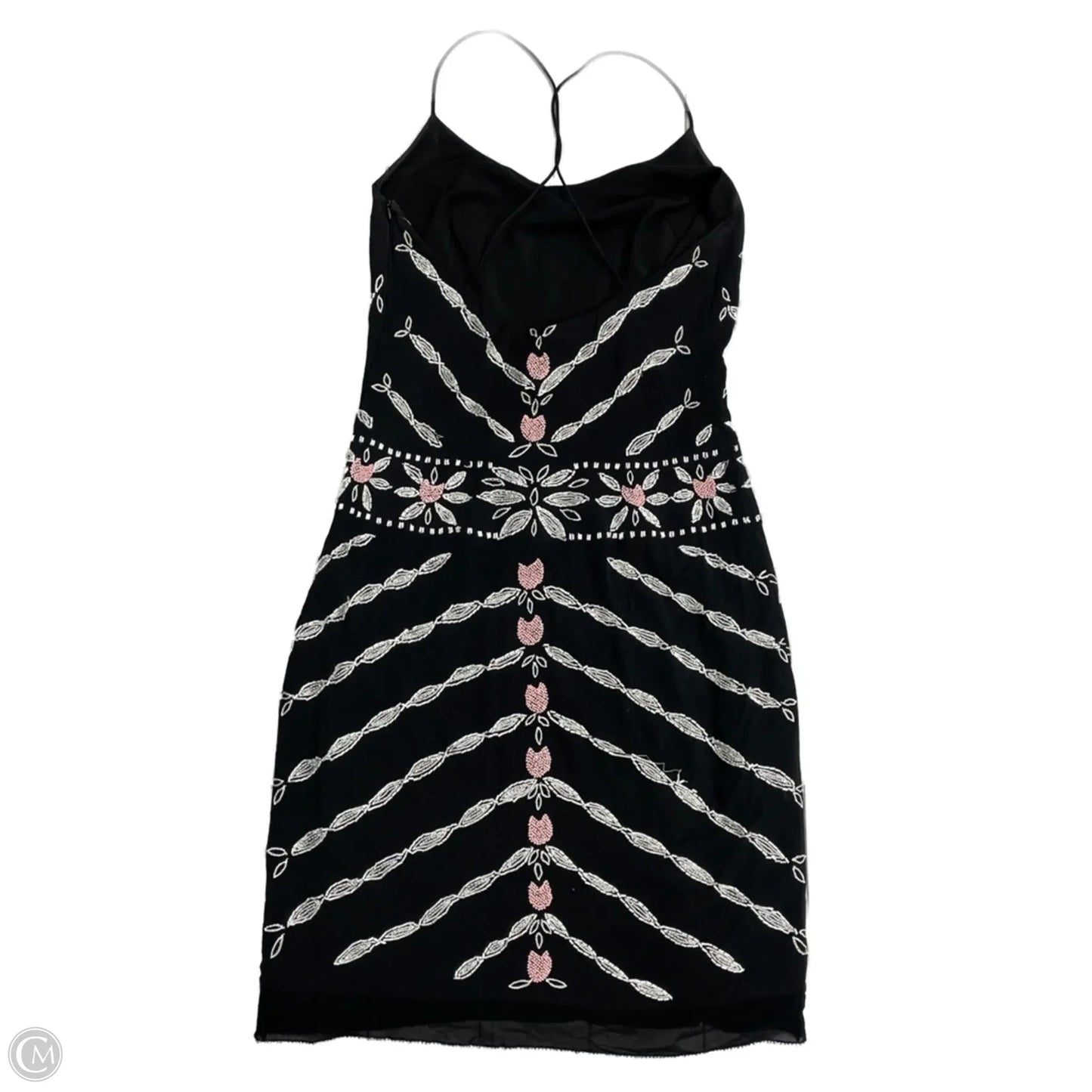 Dress Party Short By Nicole Miller In Black & White, Size: S