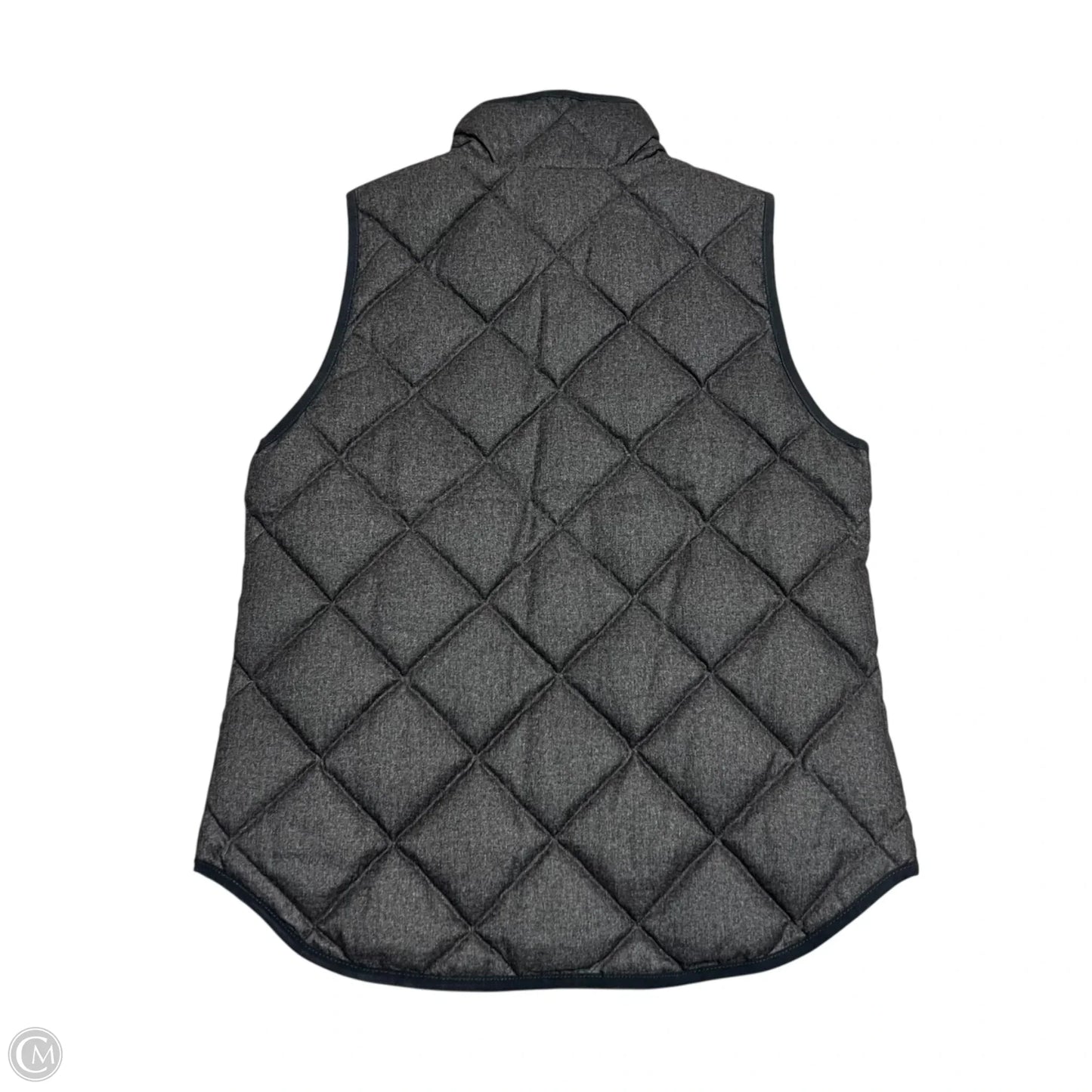 Vest Puffer & Quilted By J. Crew In Grey, Size: S