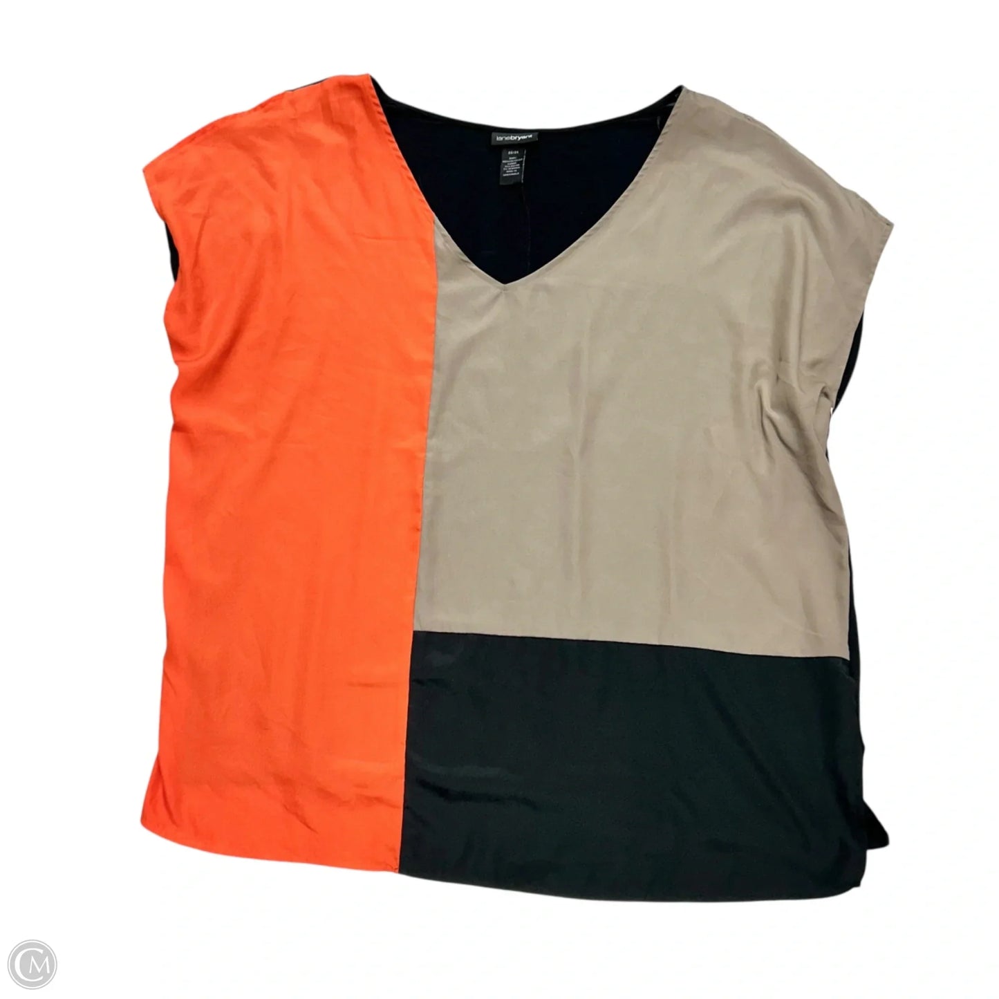 Top Short Sleeve By Lane Bryant In Multi-colored, Size: 3x