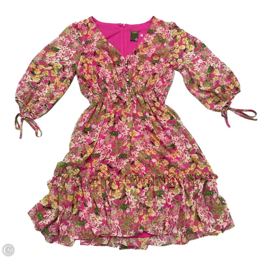 Dress Casual Short By Taylor In Floral Print, Size: S
