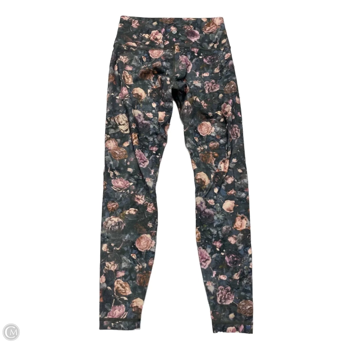 Athletic Leggings By Lululemon In Multi-colored, Size: M