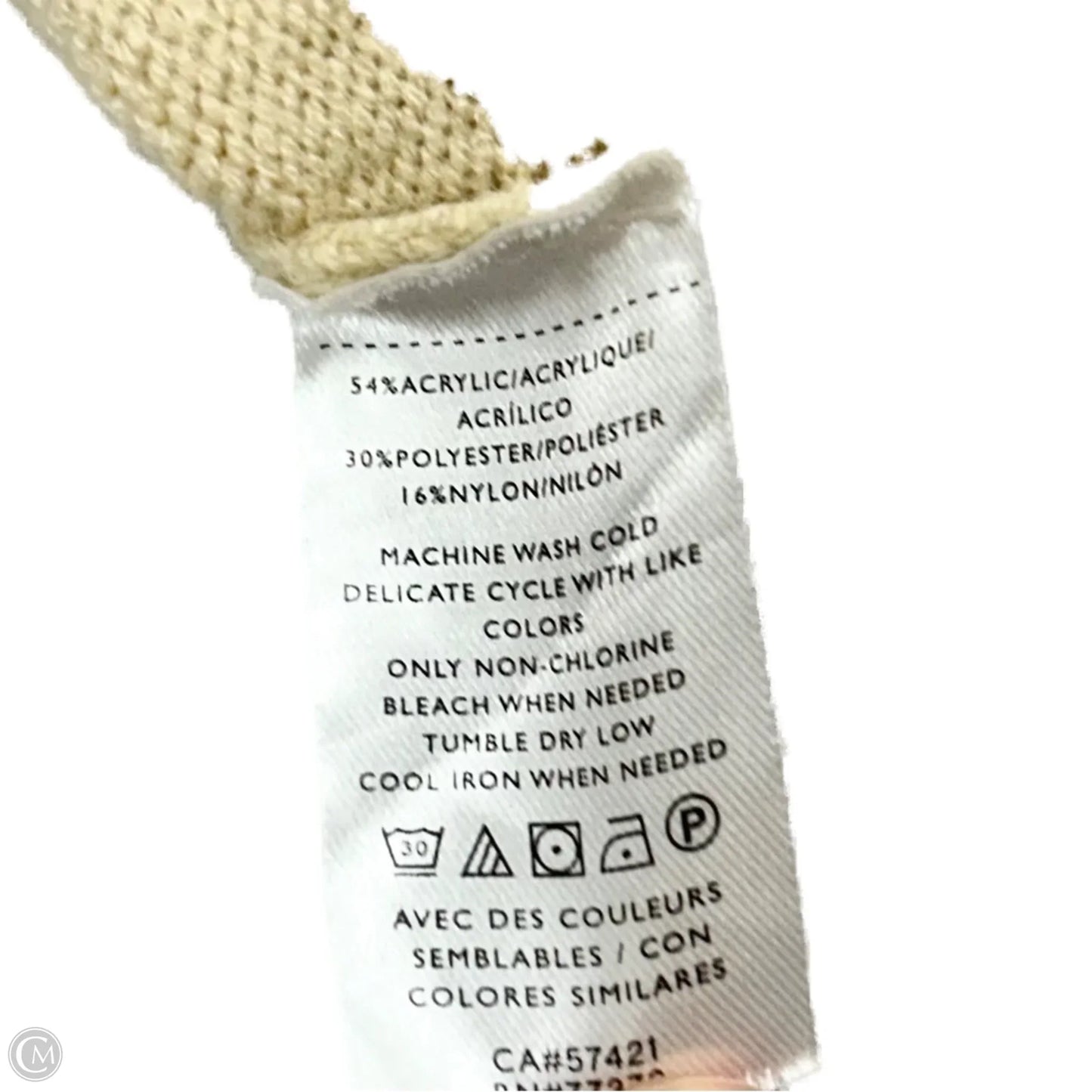 Jacket Other By Ann Taylor In Beige, Size: L