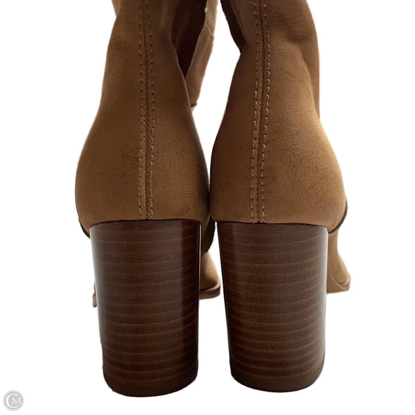 Boots Mid-calf Heels By Dolce Vita In Tan, Size: 5.5