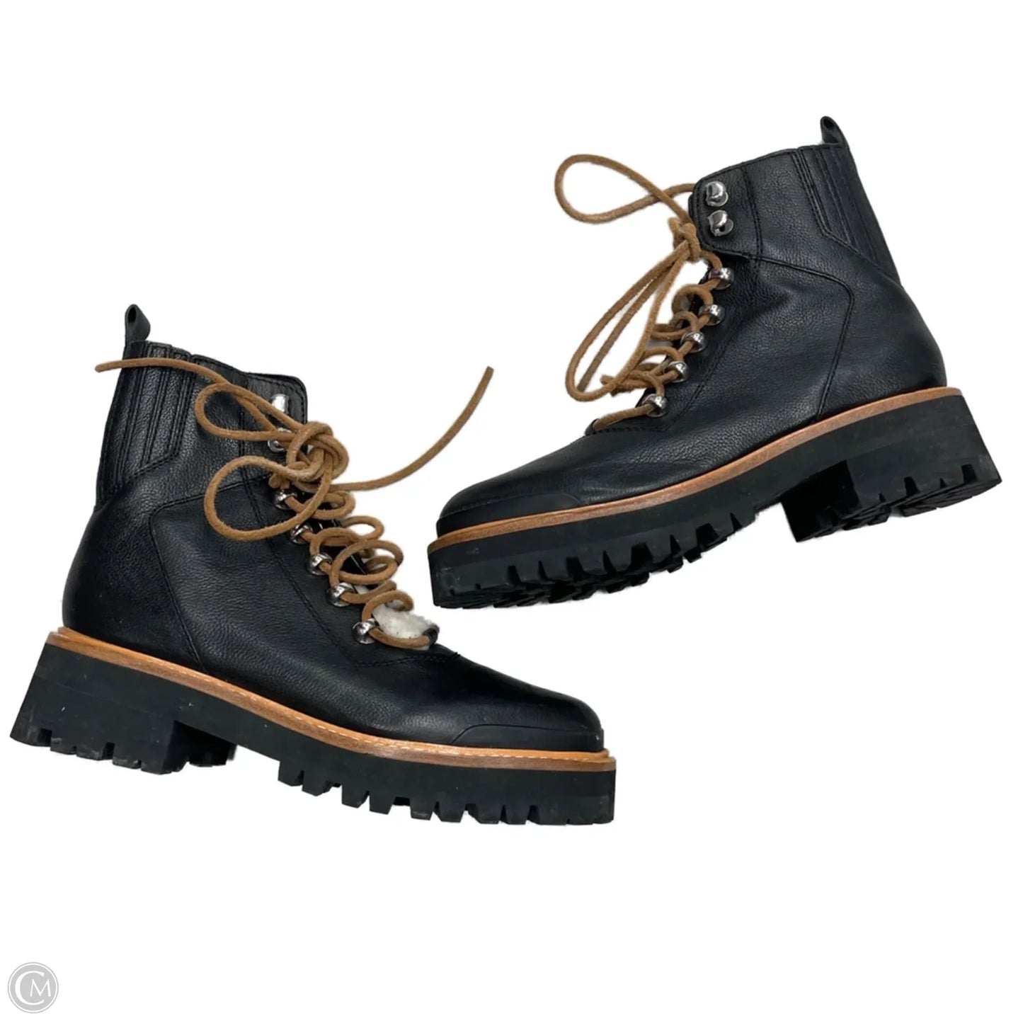 Boots Combat By Marc Fisher In Black, Size: 5.5