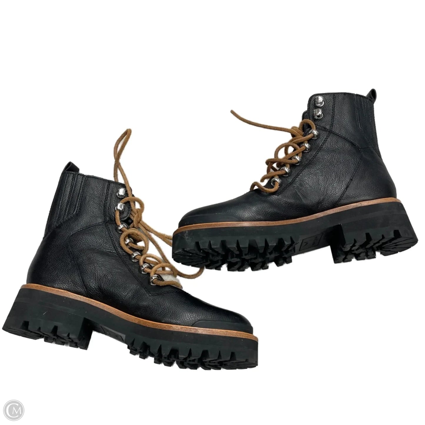 Boots Combat By Marc Fisher In Black, Size: 5.5