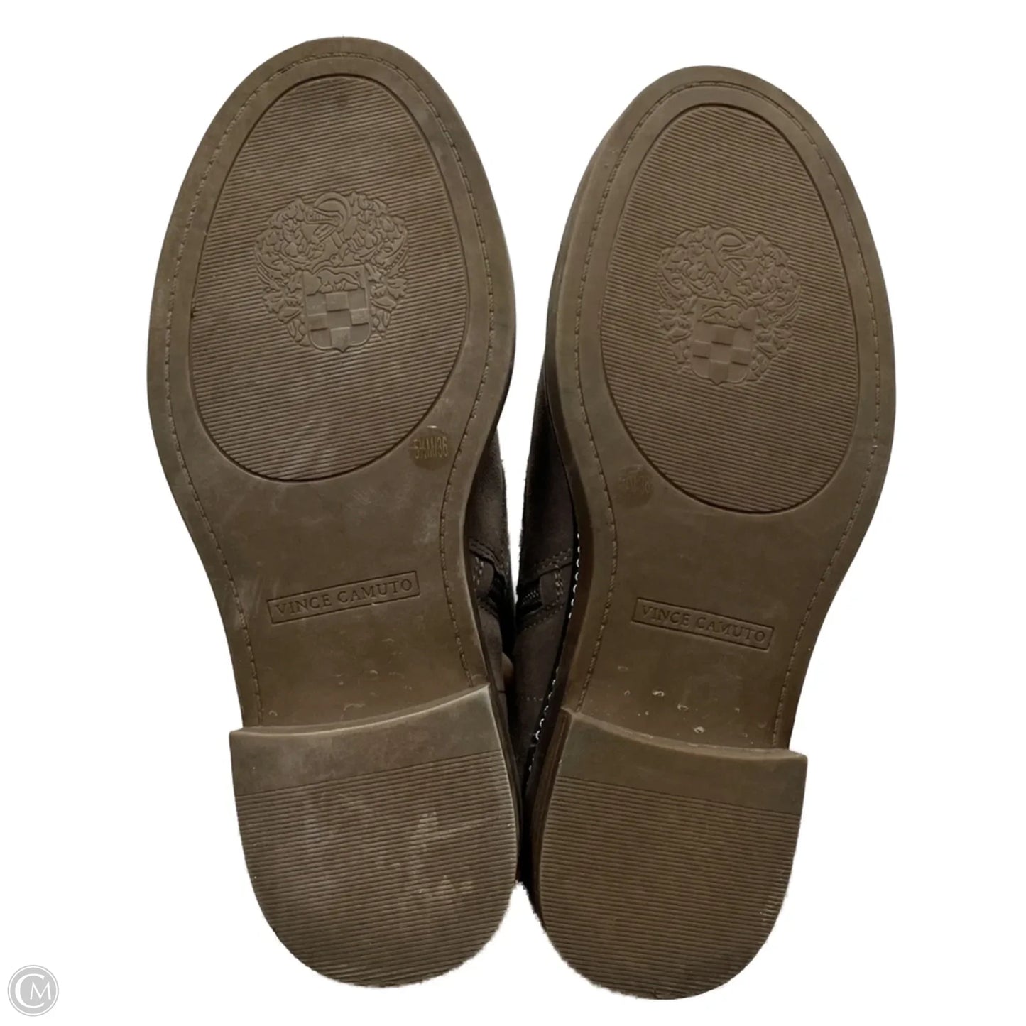 Boots Combat By Vince Camuto In Grey, Size: 5.5