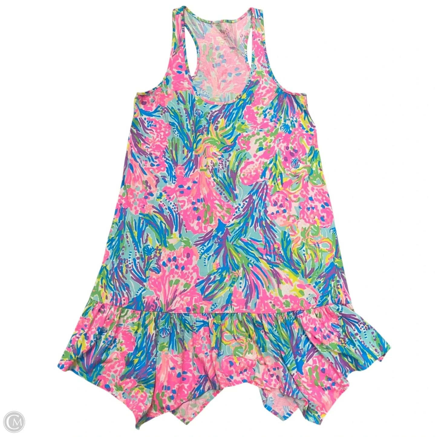 Dress Designer By Lilly Pulitzer In Pink & Purple, Size: Xs