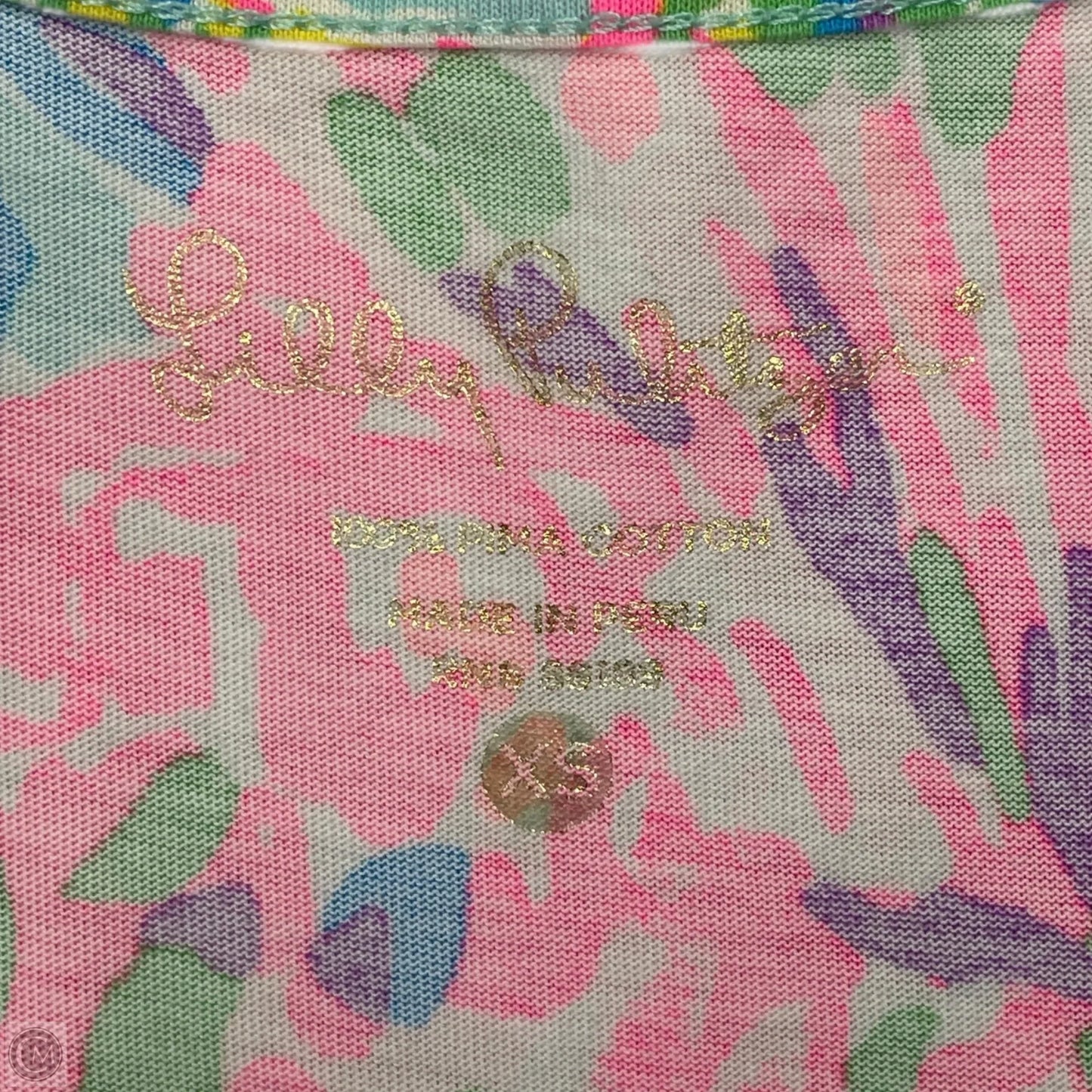 Dress Designer By Lilly Pulitzer In Pink & Purple, Size: Xs