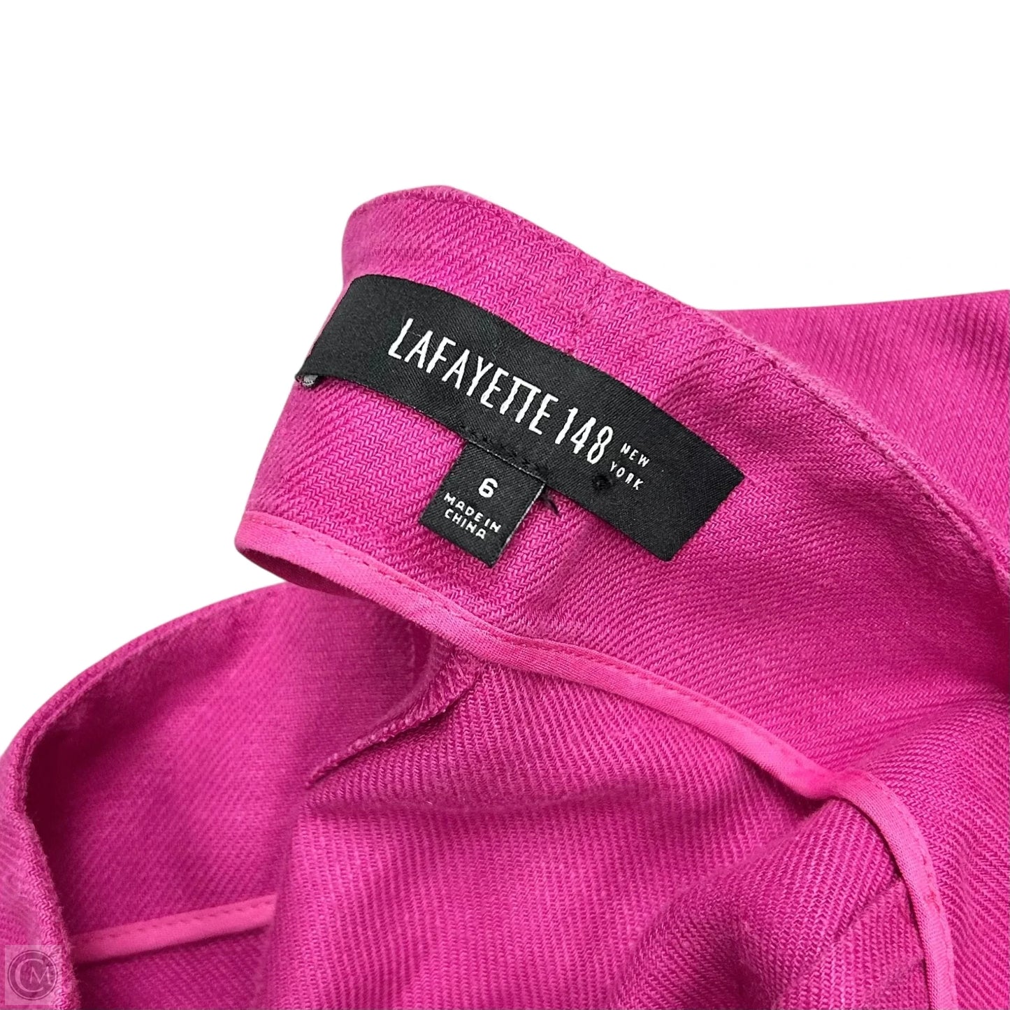 Pants Designer By Lafayette 148 In Pink, Size: 6