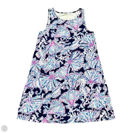 Dress Designer By Lilly Pulitzer In Blue & Pink, Size: S
