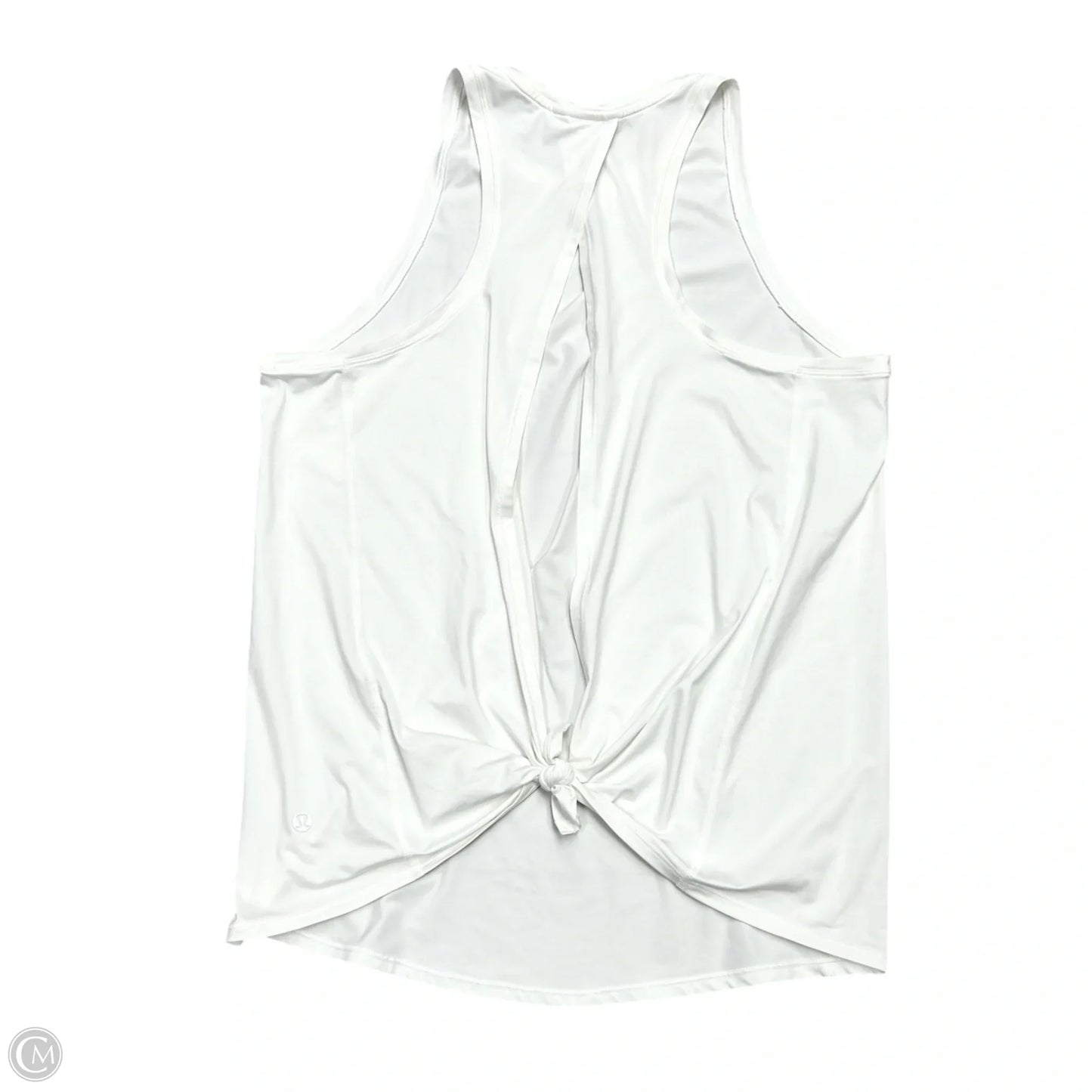 Athletic Tank Top By Lululemon In White, Size: M