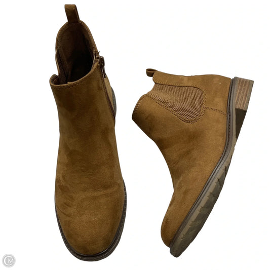 Boots Ankle Flats By Sonoma In Tan, Size: 8