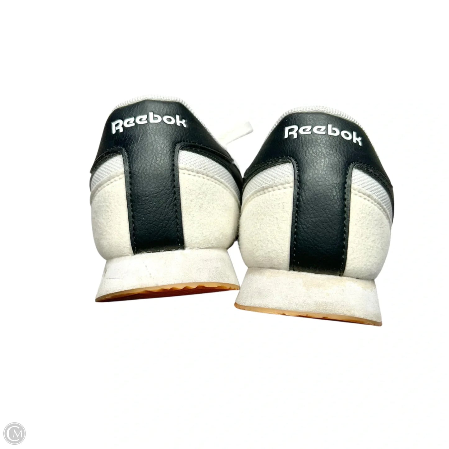 Shoes Athletic By Reebok In Black & White, Size: 8.5