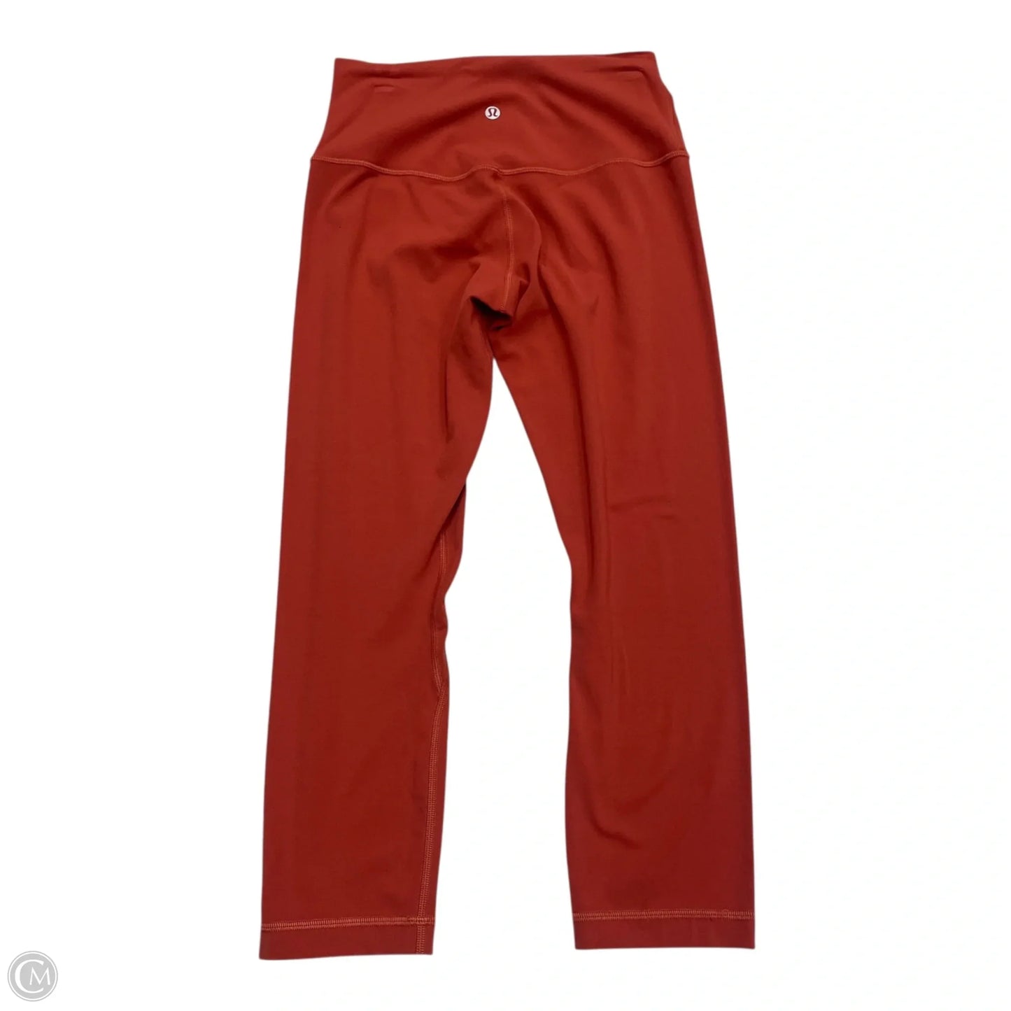 Athletic Leggings Capris By Lululemon In Red, Size: S