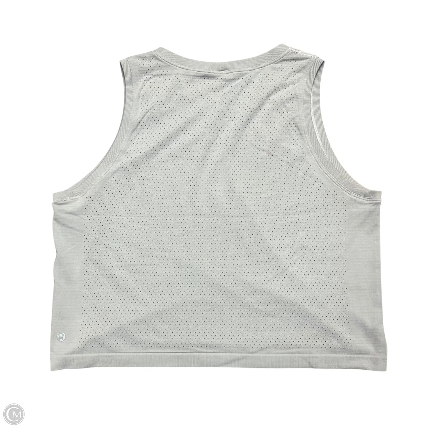 Athletic Tank Top By Lululemon In Grey, Size: M