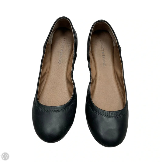 Shoes Flats By Lucky Brand In Black, Size: 5
