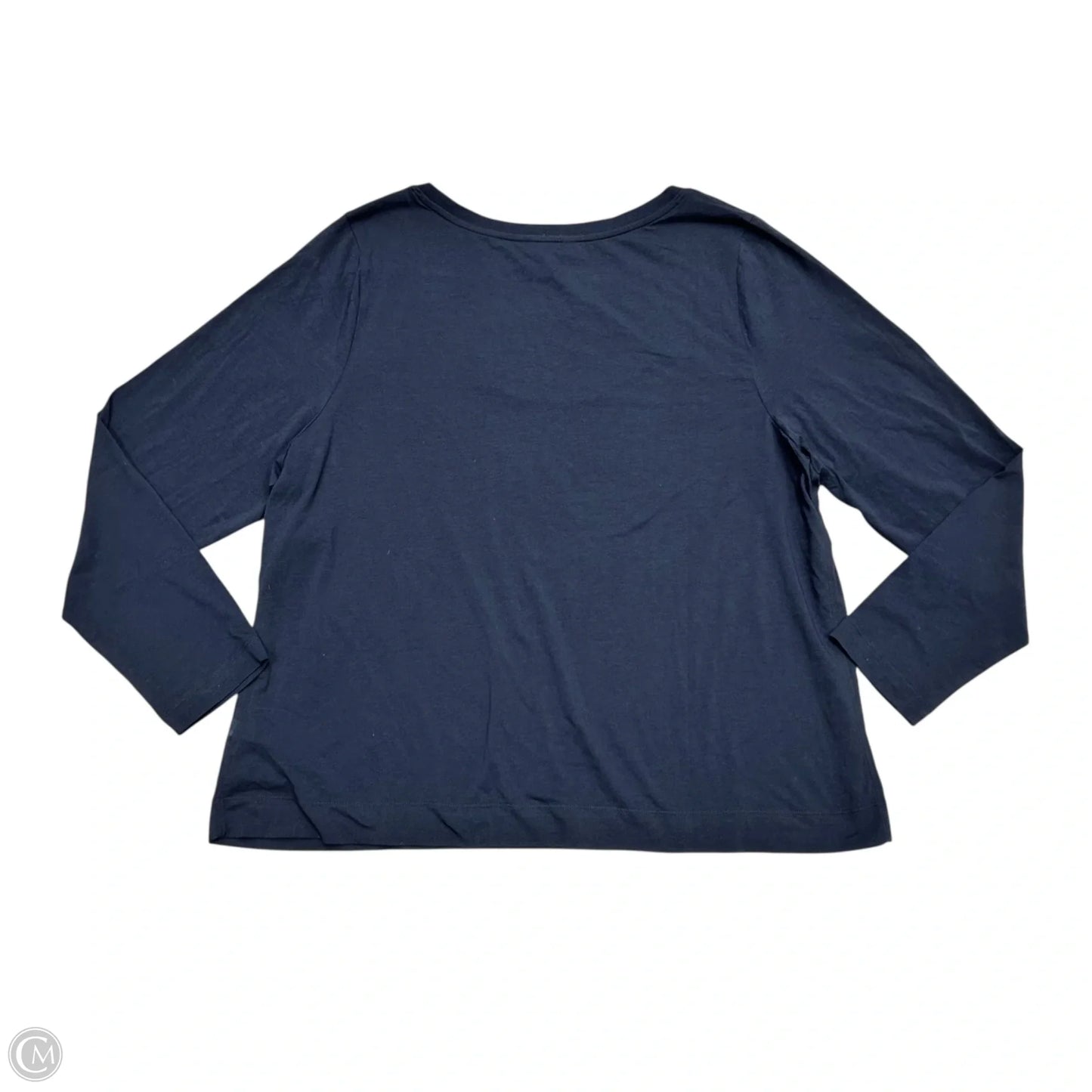 Top Long Sleeve By Athleta In Navy, Size: 2x