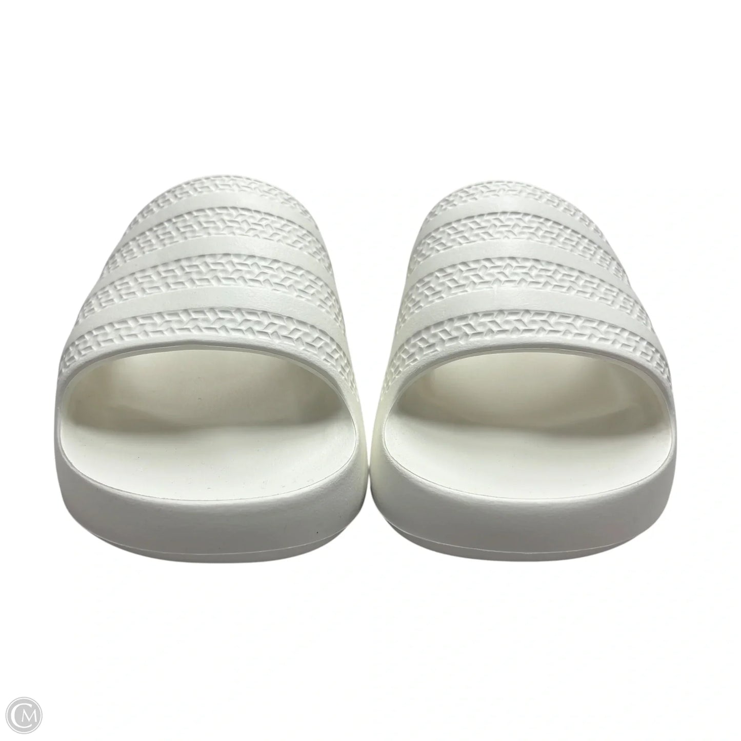 Sandals Heels Platform By Adidas In Ivory, Size: 9