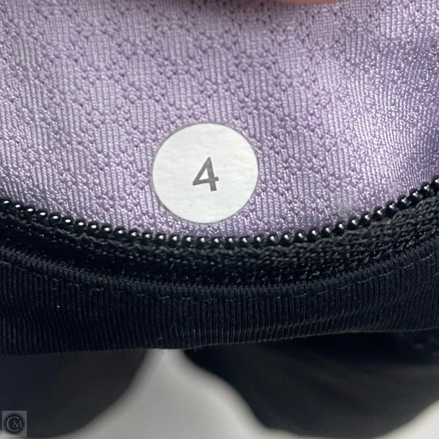 Athletic Capris By Lululemon In Black & Purple, Size: S