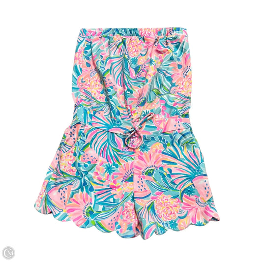 Romper Designer By Lilly Pulitzer In Multi-colored, Size: S