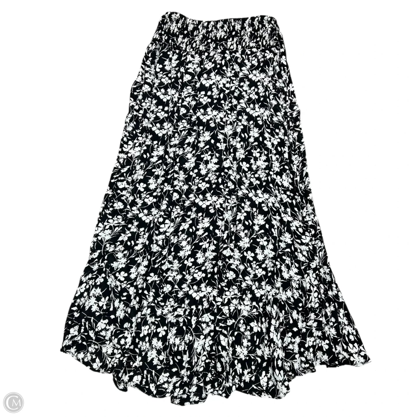 Skirt Maxi By Rachel Zoe In Black & White, Size: L
