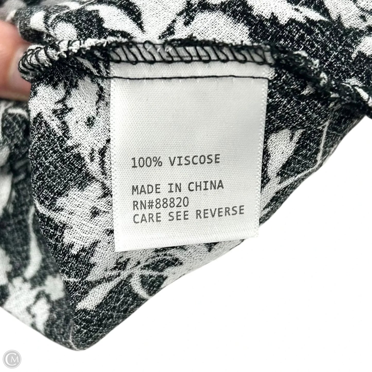 Skirt Maxi By Rachel Zoe In Black & White, Size: L