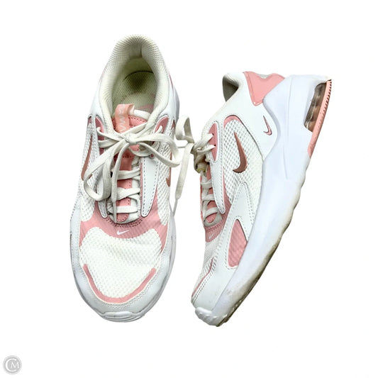 Shoes Athletic By Nike In Pink & White, Size: 8