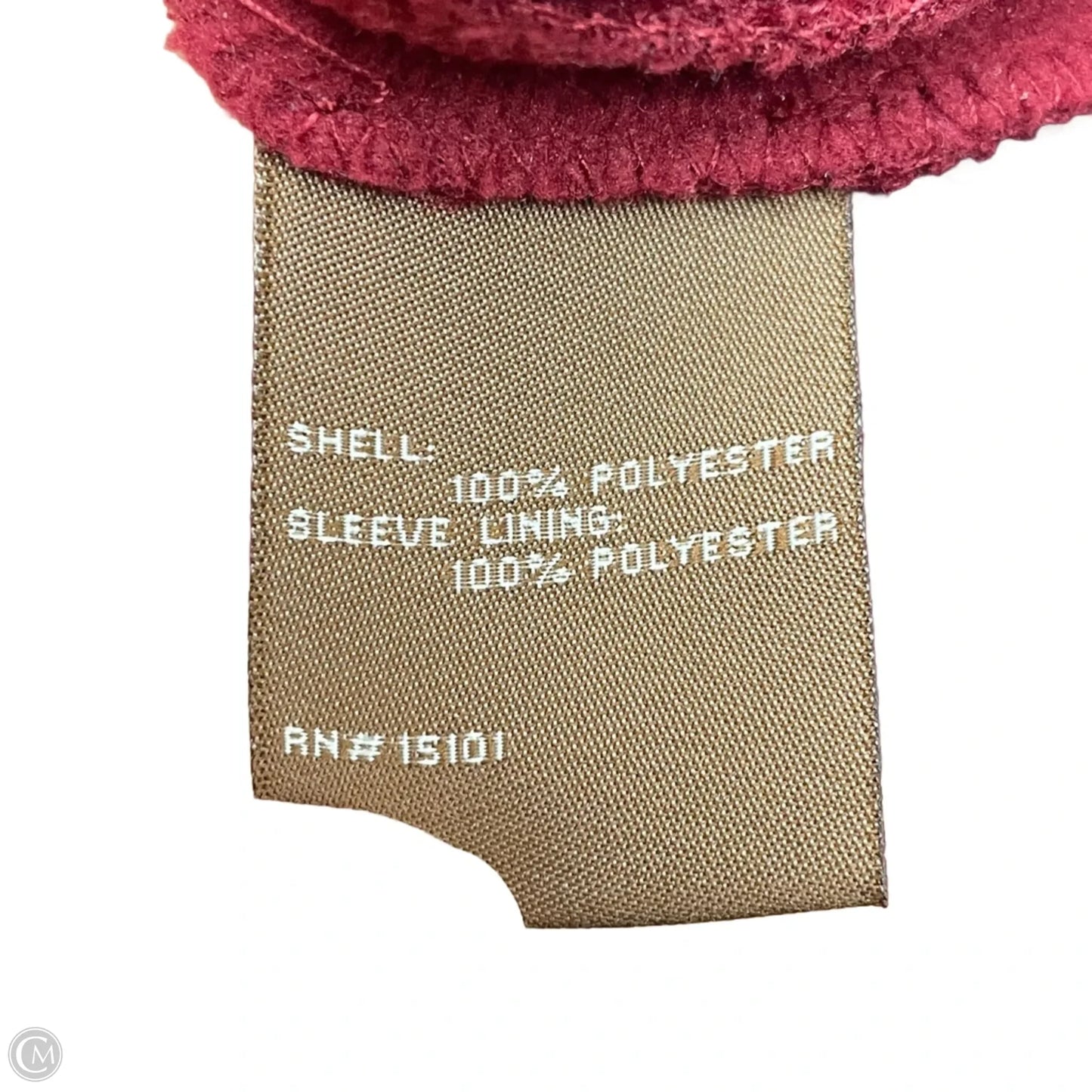 Jacket Fleece By Koolaburra By Ugg In Red, Size: 3x