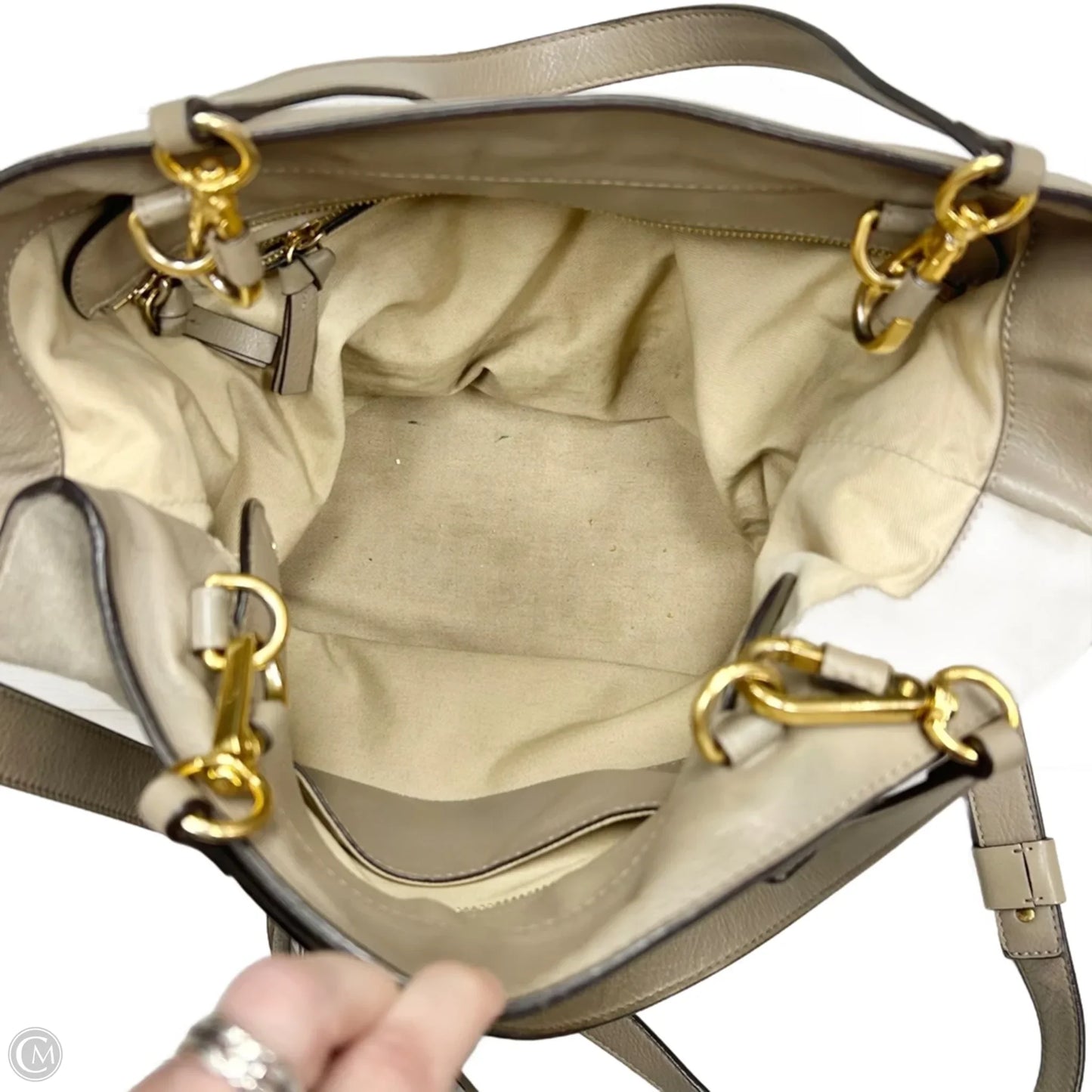 Tote Luxury Designer By Chloe, Size: Large