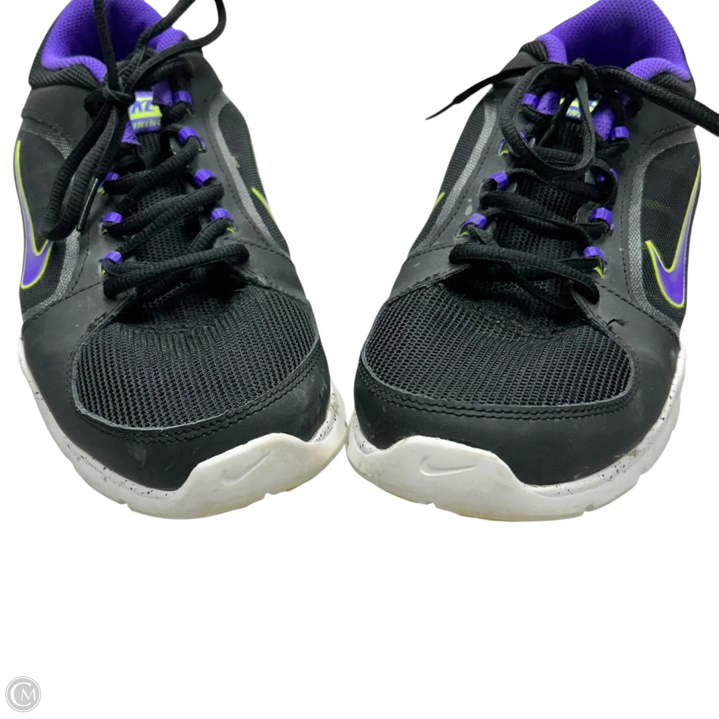 Shoes Athletic By Nike In Black & Purple, Size: 9