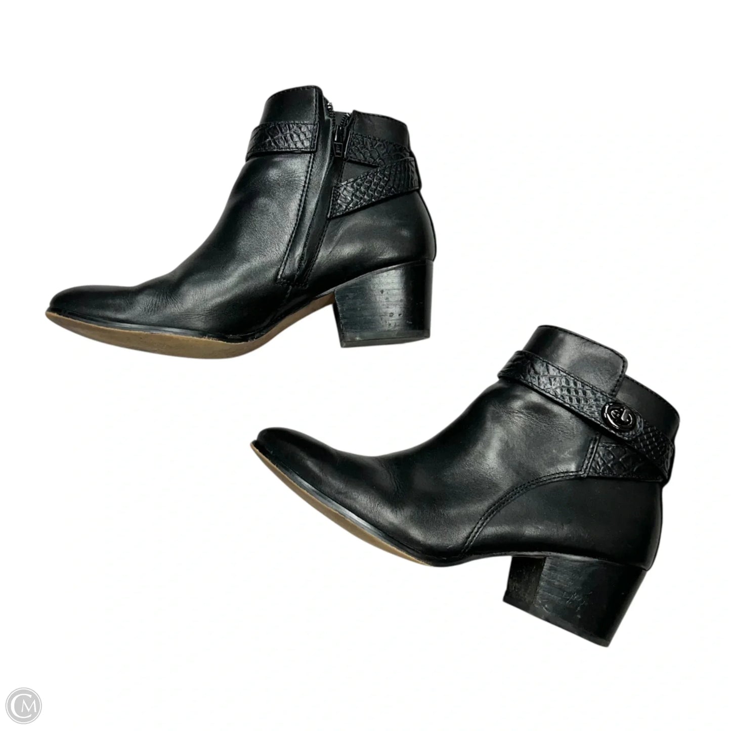 Boots Designer By Coach In Black, Size: 8