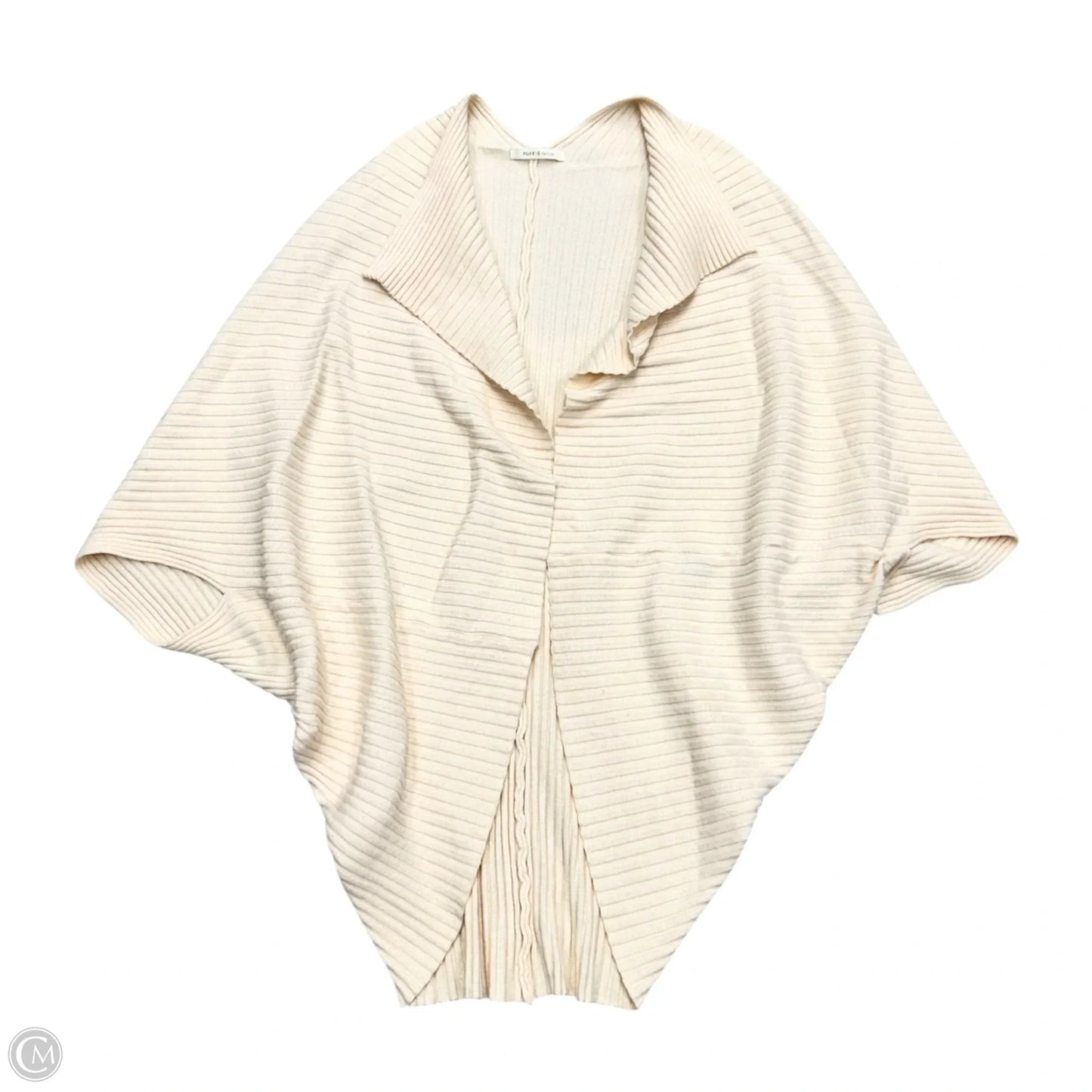 Cardigan By Anthropologie In Cream, Size: Osfm