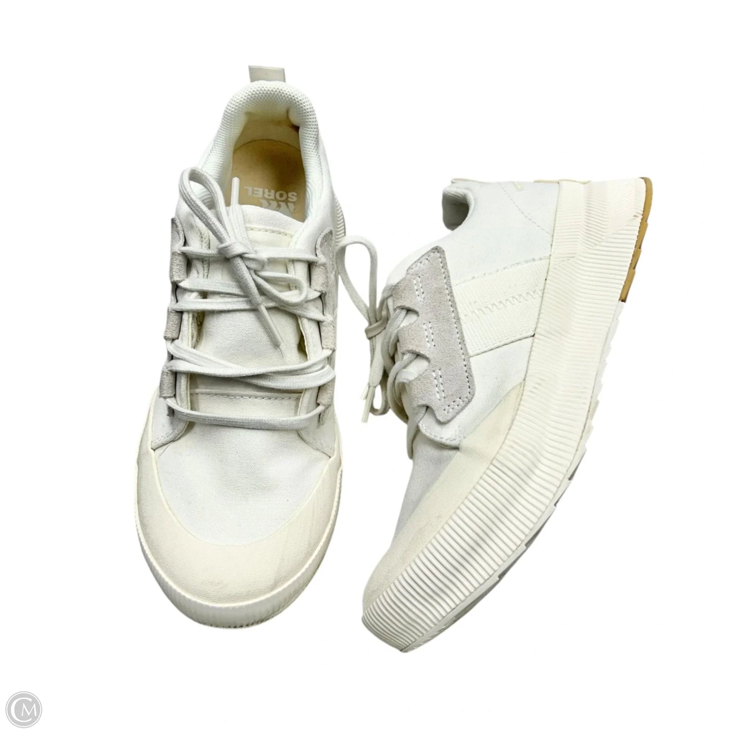 Shoes Sneakers By Sorel In Cream, Size: 9.5