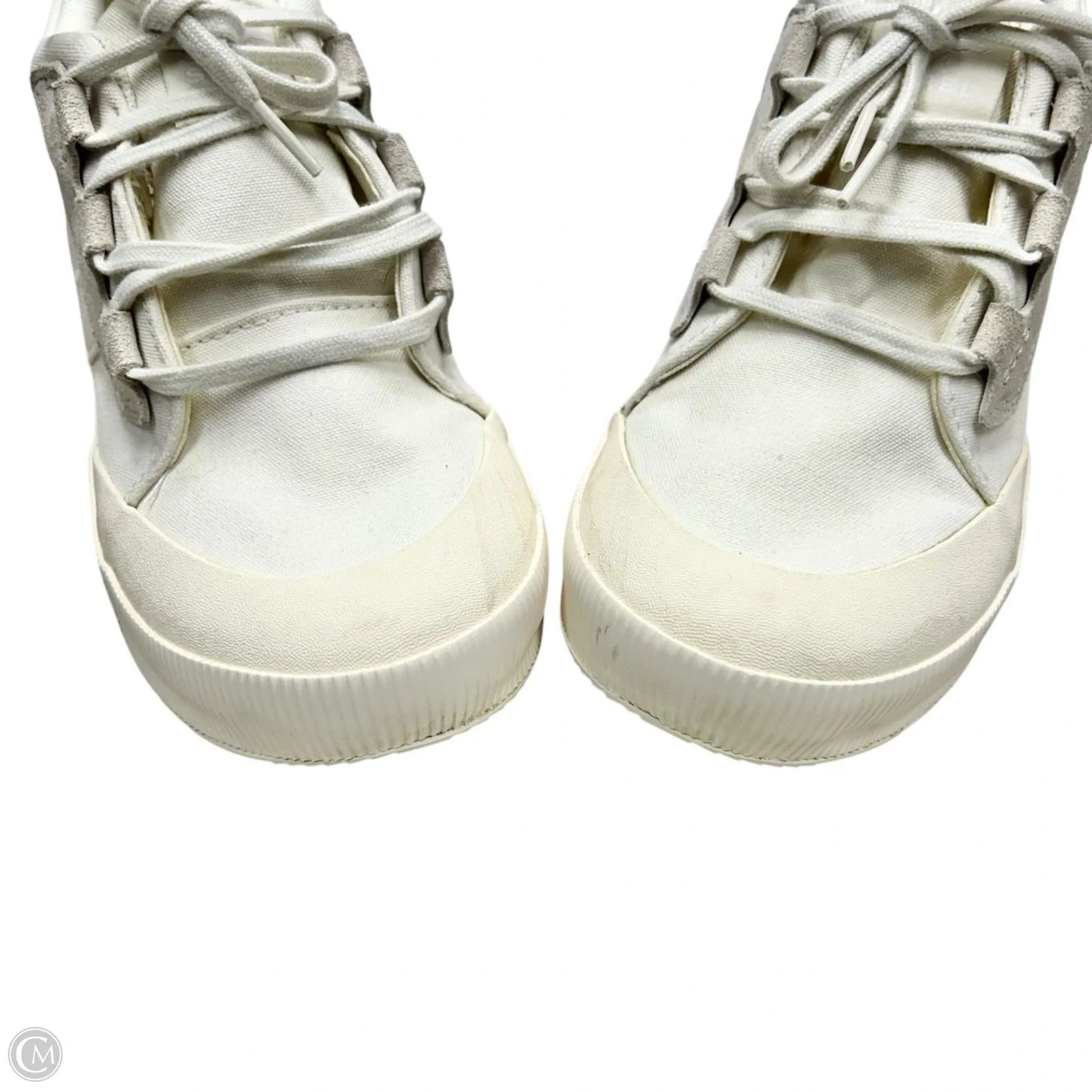 Shoes Sneakers By Sorel In Cream, Size: 9.5