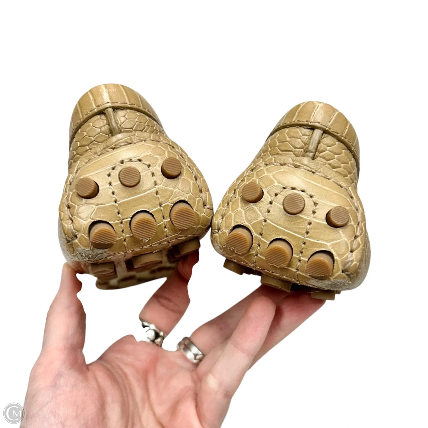 Shoes Designer By Tory Burch In Tan, Size: 6.5