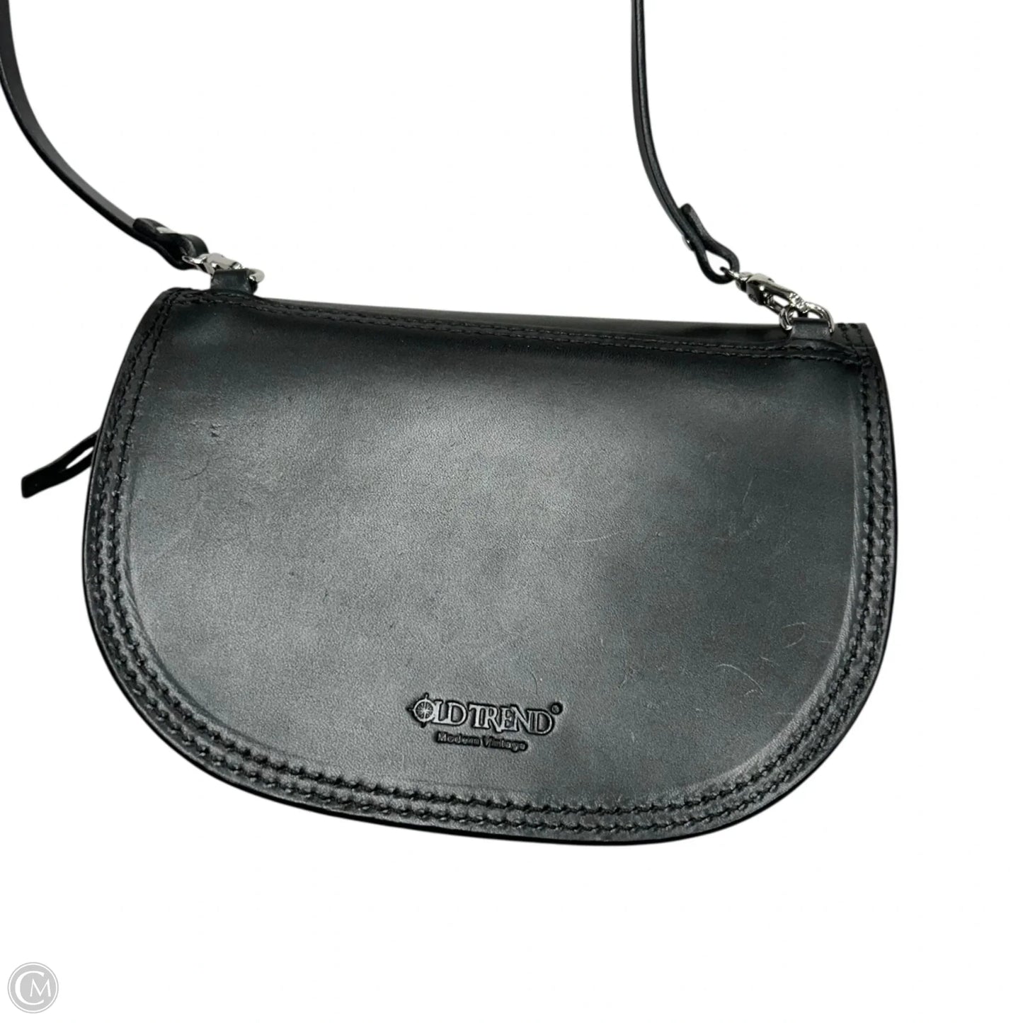 Crossbody Leather By Old Trend, Size: Small