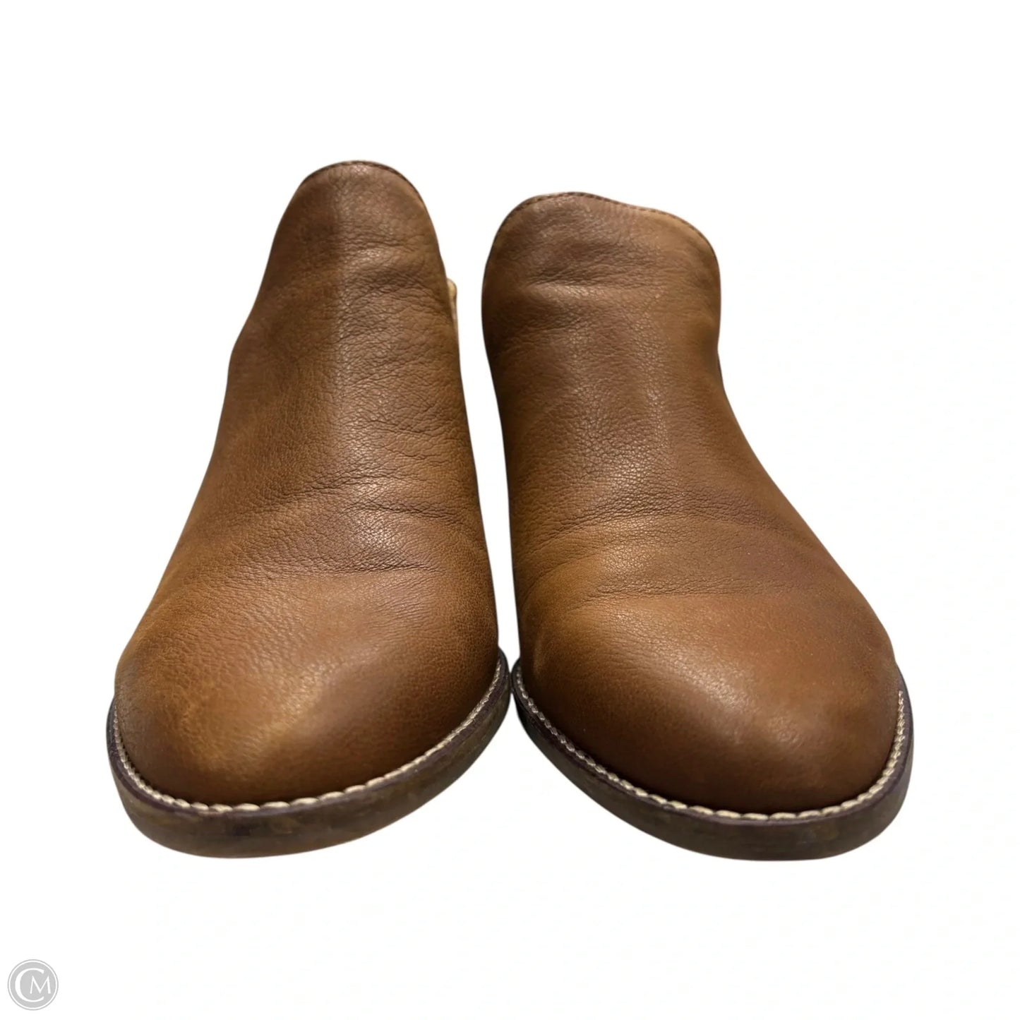 Boots Leather By Lucky Brand In Tan, Size: 9