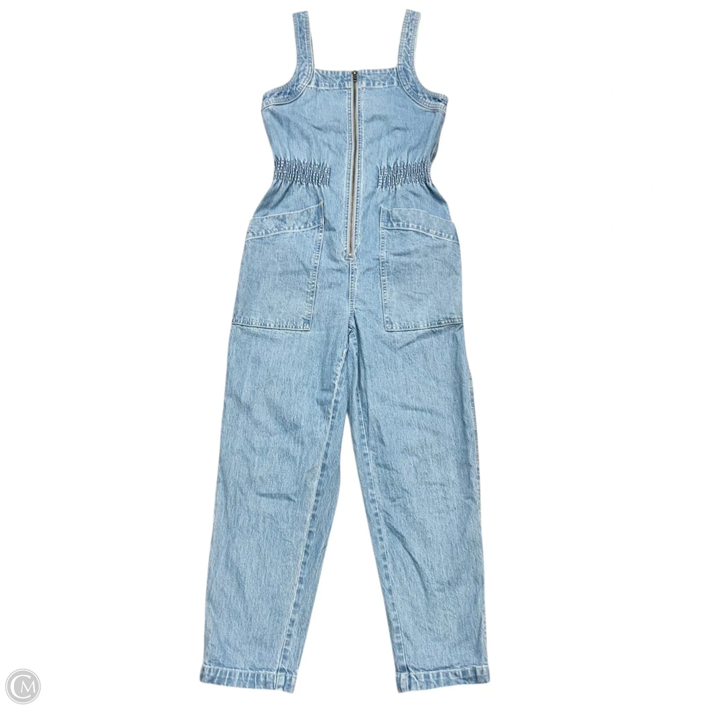 Jumpsuit By Madewell In Blue Denim, Size: S