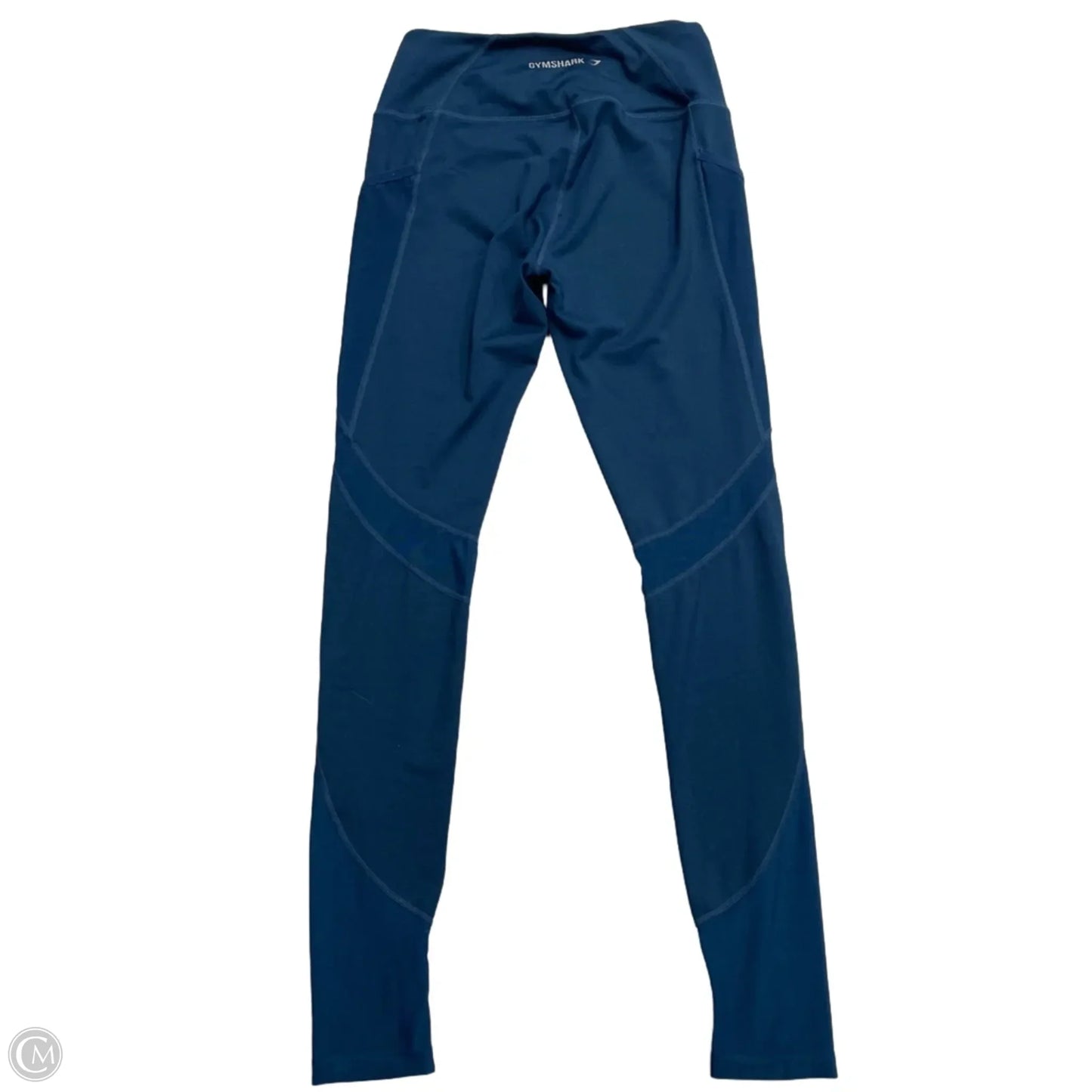 Athletic Leggings By Gym Shark In Blue, Size: M