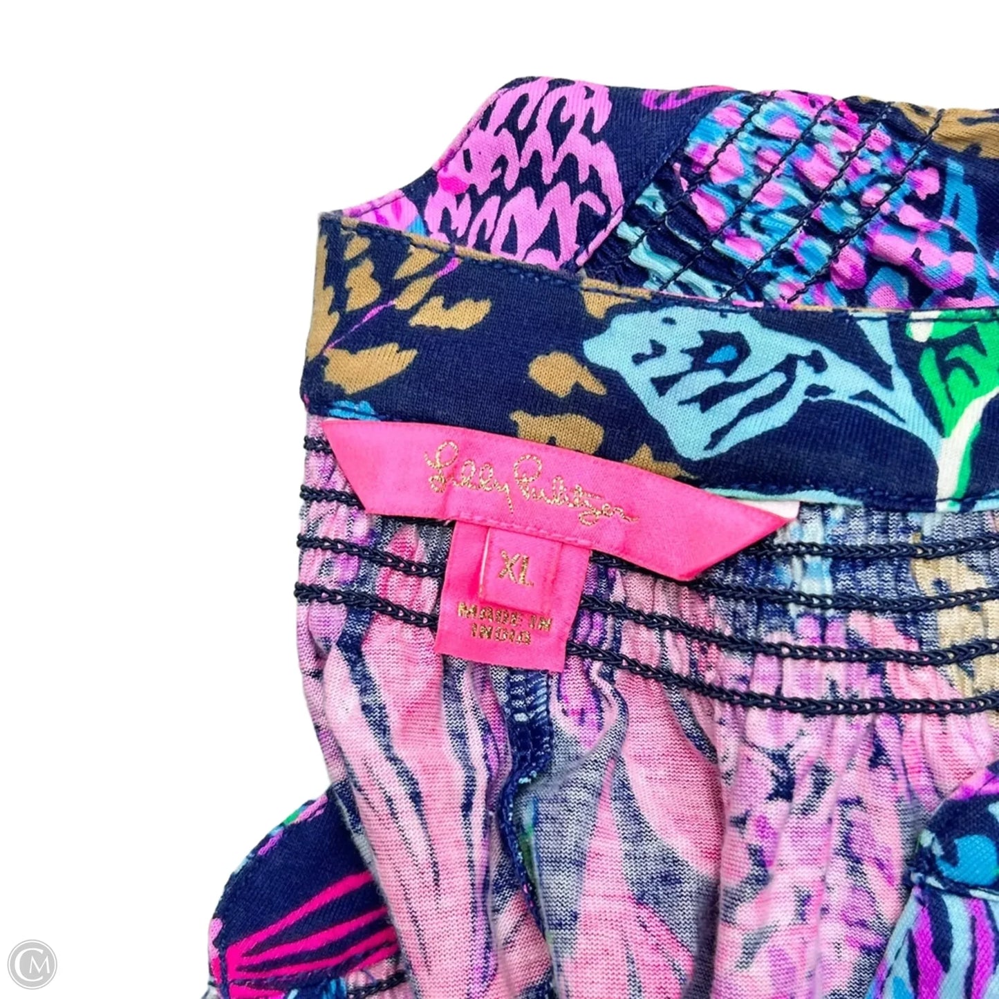 Dress Designer By Lilly Pulitzer In Blue, Size: Xl