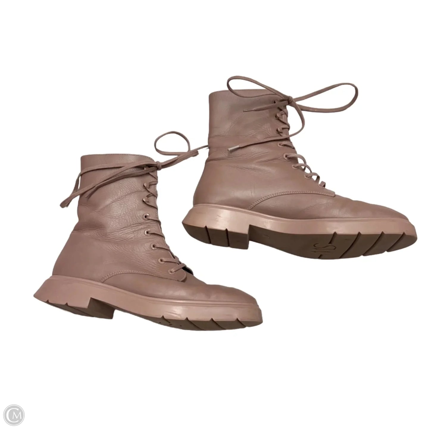 Boots Designer By Stuart Weitzman In Taupe, Size: 8